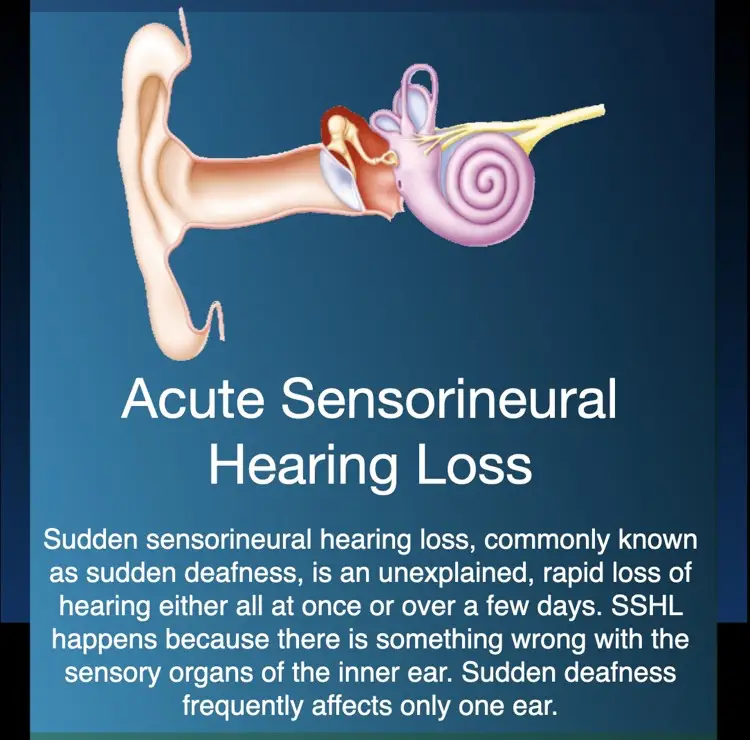 Hyperbaric oxygen therapy for sudden sensorineural hearing loss
